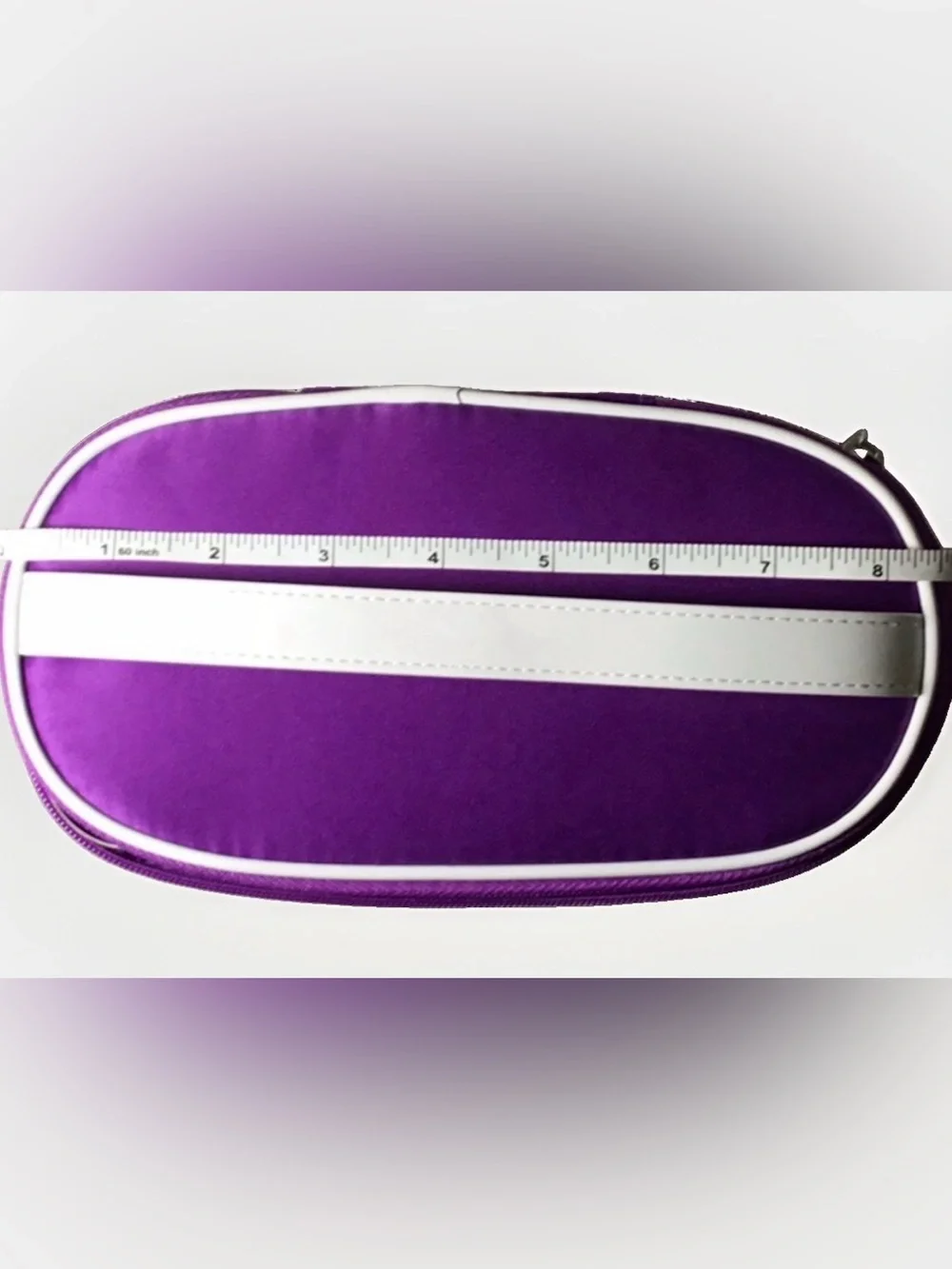 Clinique Larger Size Purple Travel or Daily  Makeup Organizer Case-Bag ~New~